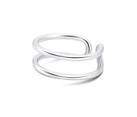 Double Plain Ear Cuff EC-1203